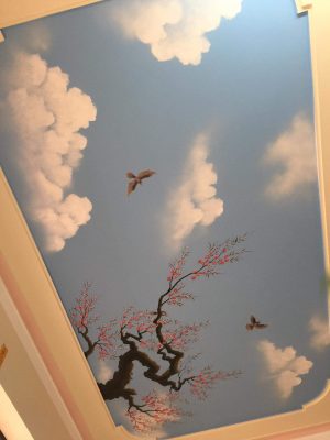 Trần mây và sàn gỗ 0022