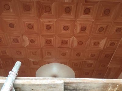 Trần mây và sàn gỗ 009