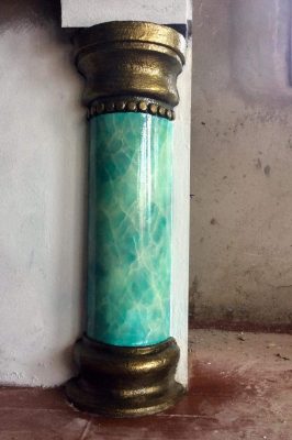 Trần mây và sàn gỗ 002